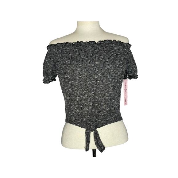 A19), Grave Fame Scoop Neckline Cap Sleeve Tie-knot size Small - Picture 1 of 9
